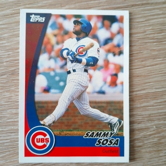 Topps Other - Sammy Sosa 2002 Topps #7 Post Cereal Baseball Card Chicago Cubs MLB
